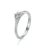 Pierścionek białe złoto z diamentami AJPZ_068